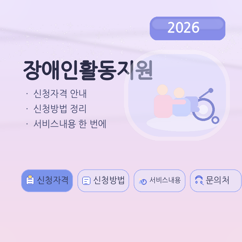 장애인활동지원